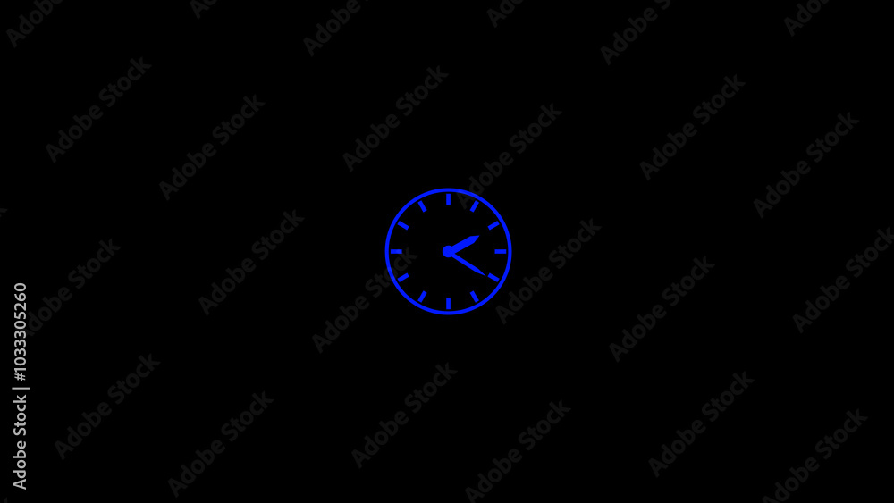 Clock icon illustration Clock icon illustration