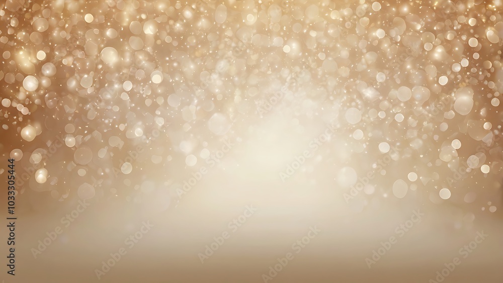 abstract, digital artwork featuring a bokeh effect with a gradient background transitioning from a warm golden hue to a lighter cream color consists of numerous circular light spots of varying sizes abstract, digital artwork featuring a bokeh effect with a gradient background transitioning from a warm golden hue to a lighter cream color consists of numerous circular light spots of varying sizes