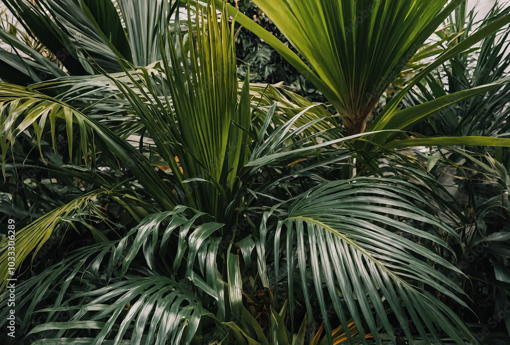 palm tree leaves palm tree leaves
