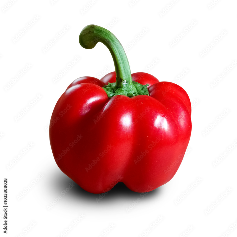Single Red Bell Pepper Single Red Bell Pepper