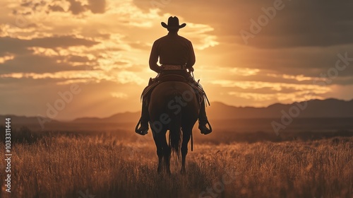 Cowboy culture depicted in art, photography, and movies, highlighting the enduring legacy and romanticism of the American West