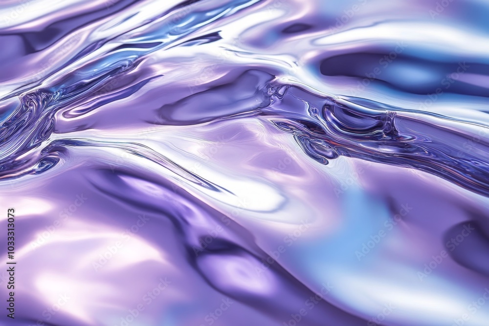Abstract Purple and Blue Liquid Background Abstract Purple and Blue Liquid Background