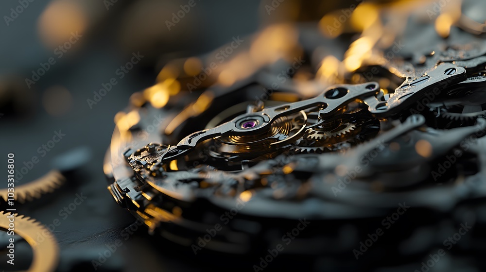 Intricate dismantled mechanical watch with detailed gears and springs on dark background, symbolizing precision and complexity in teardown analysis. Intricate dismantled mechanical watch with detailed gears and springs on dark background, symbolizing precision and complexity in teardown analysis.