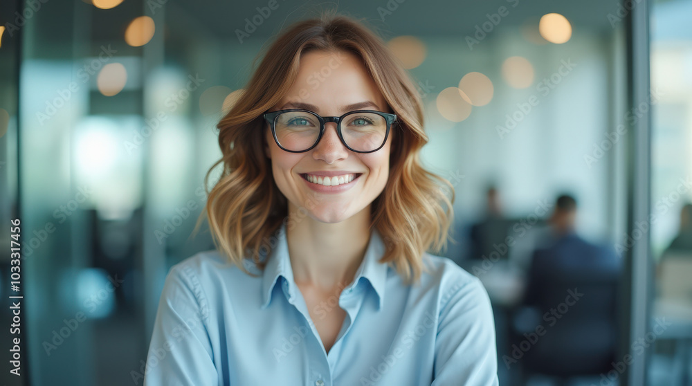 Professional Office Worker Portrait in Modern Workspace – Ideal for Business, Corporate, and Entrepreneurial Image Needs Professional Office Worker Portrait in Modern Workspace – Ideal for Business, Corporate, and Entrepreneurial Image Needs