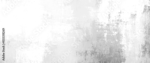 Vector white grunge peeling painted concrete wall texture background.
