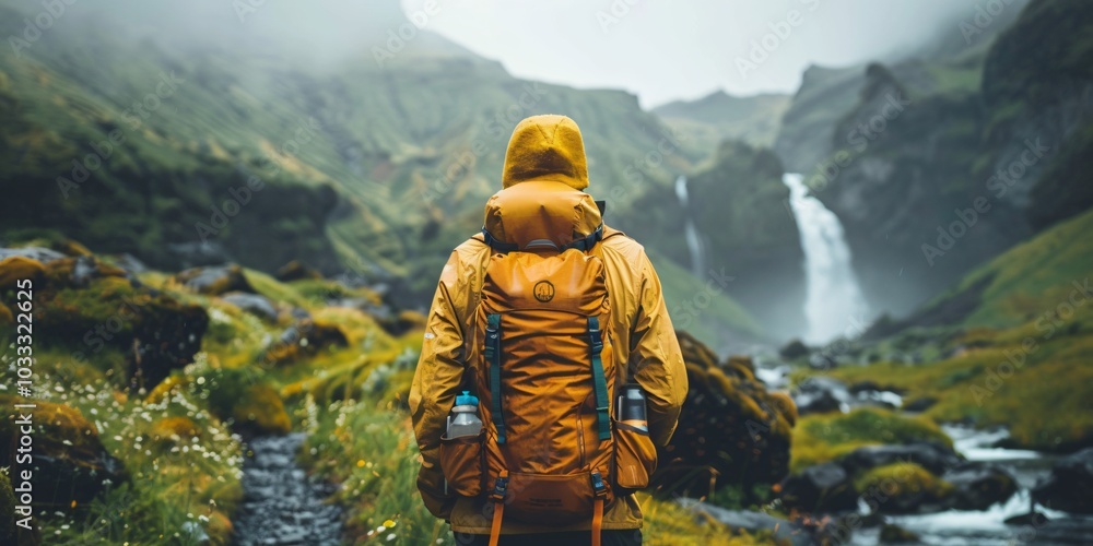 Traveling with a Backpack: Capturing Memories by the Mountains and Lakes.