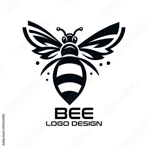 Bee Vector Logo Design