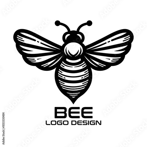 Bee Vector Logo Design