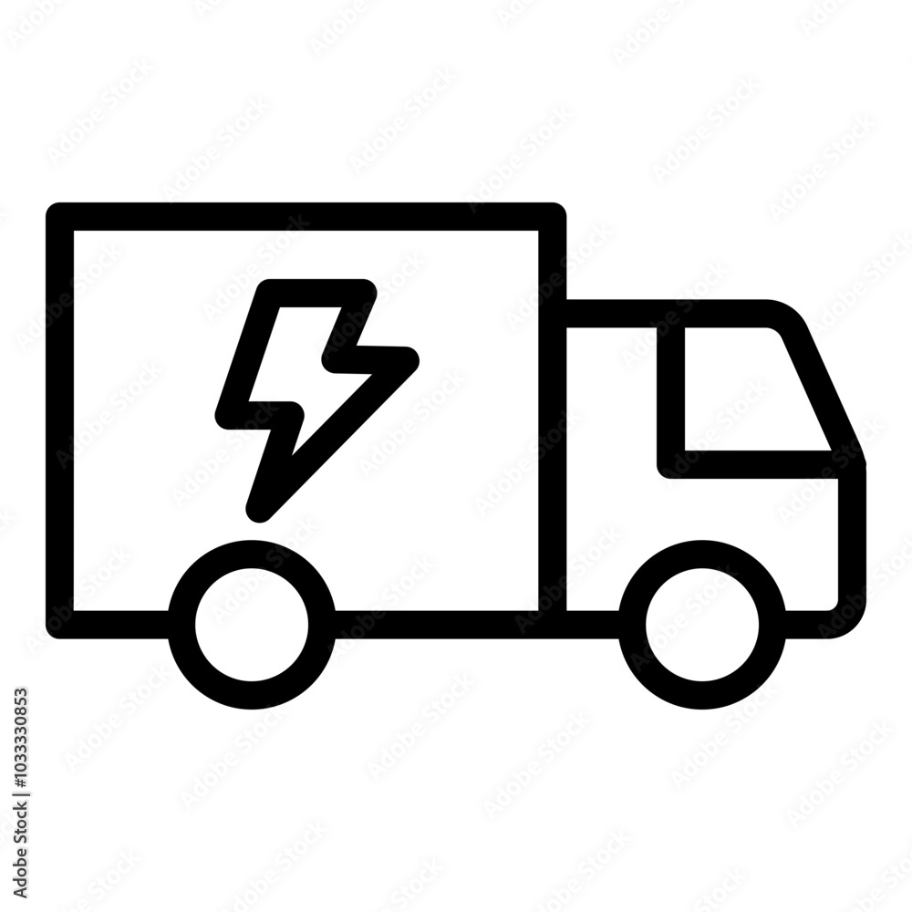 Fast delivery icon. Vector line icon Fast delivery icon. Vector line icon