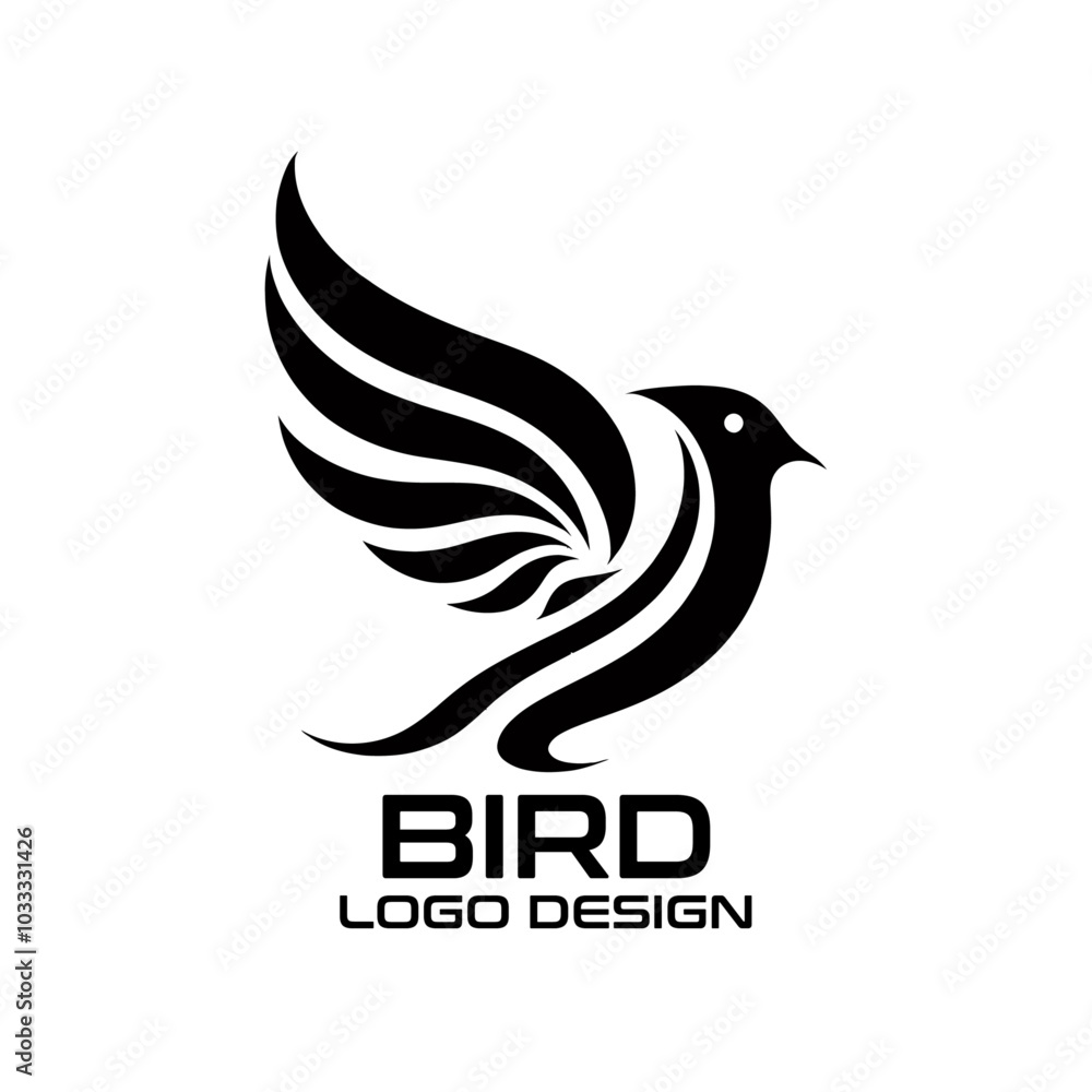 Fototapeta premium Bird Vector Logo Design