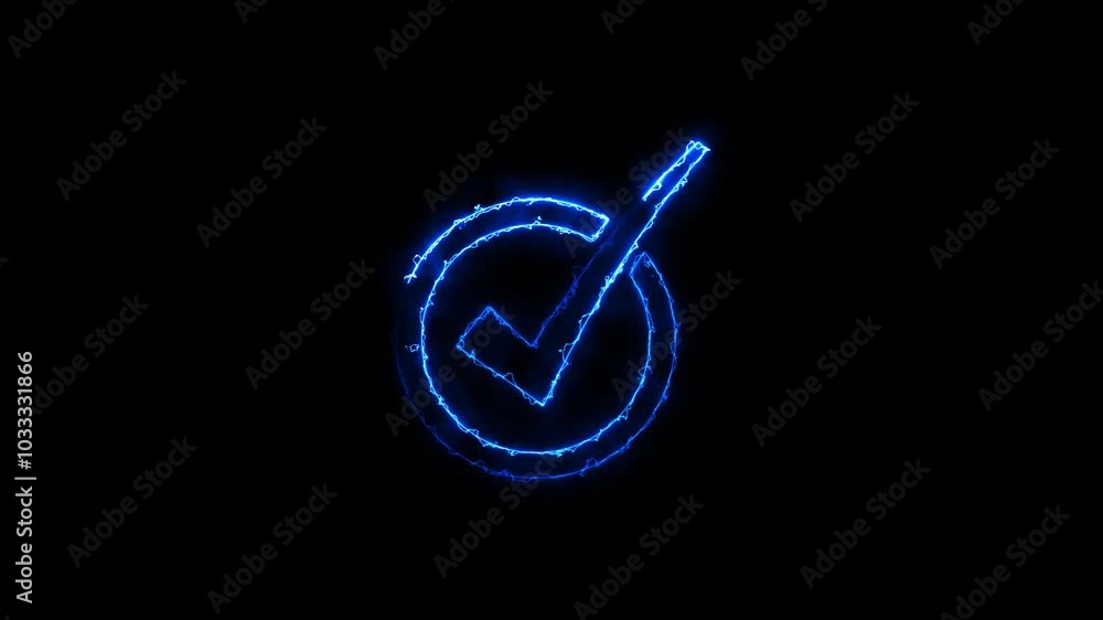 Glowing Neon Animated True and False symbols accept rejected for evaluation Modern icon Glowing Neon Animated True and False symbols accept rejected for evaluation Modern icon