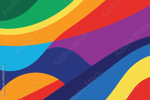 Colorful Abstract Vector Background Design