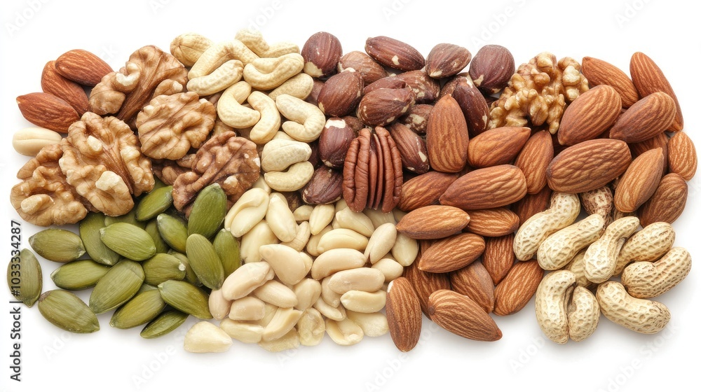 Assorted Nuts and Seeds for Healthy Snacking Assorted Nuts and Seeds for Healthy Snacking