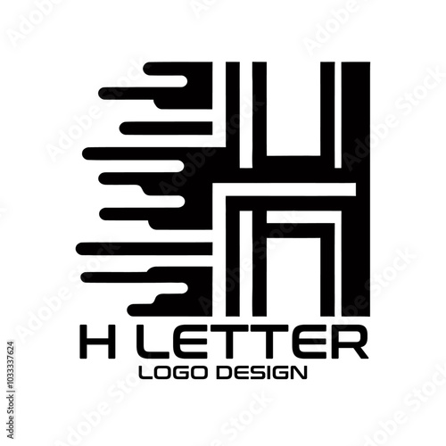 H Letter Vector Logo Design