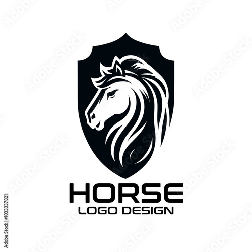 Horse Vector Logo Design