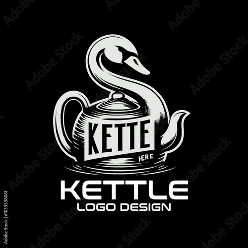 Kettle Vector Logo Design photo