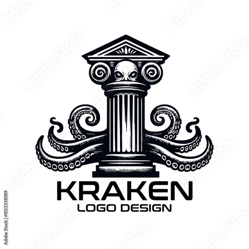 Kraken Vector Logo Design