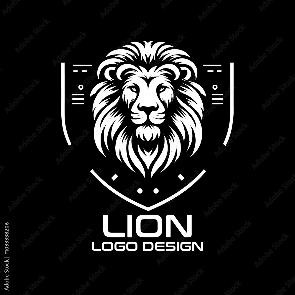 Lion Vector Logo Design Lion Vector Logo Design