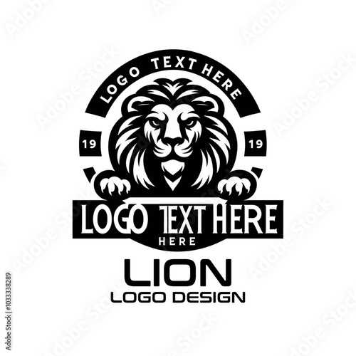 Lion Vector Logo Design photo