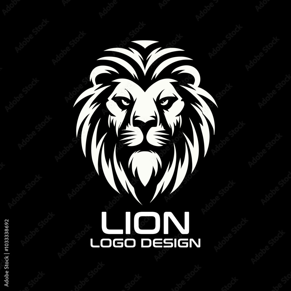 Lion Vector Logo Design Lion Vector Logo Design