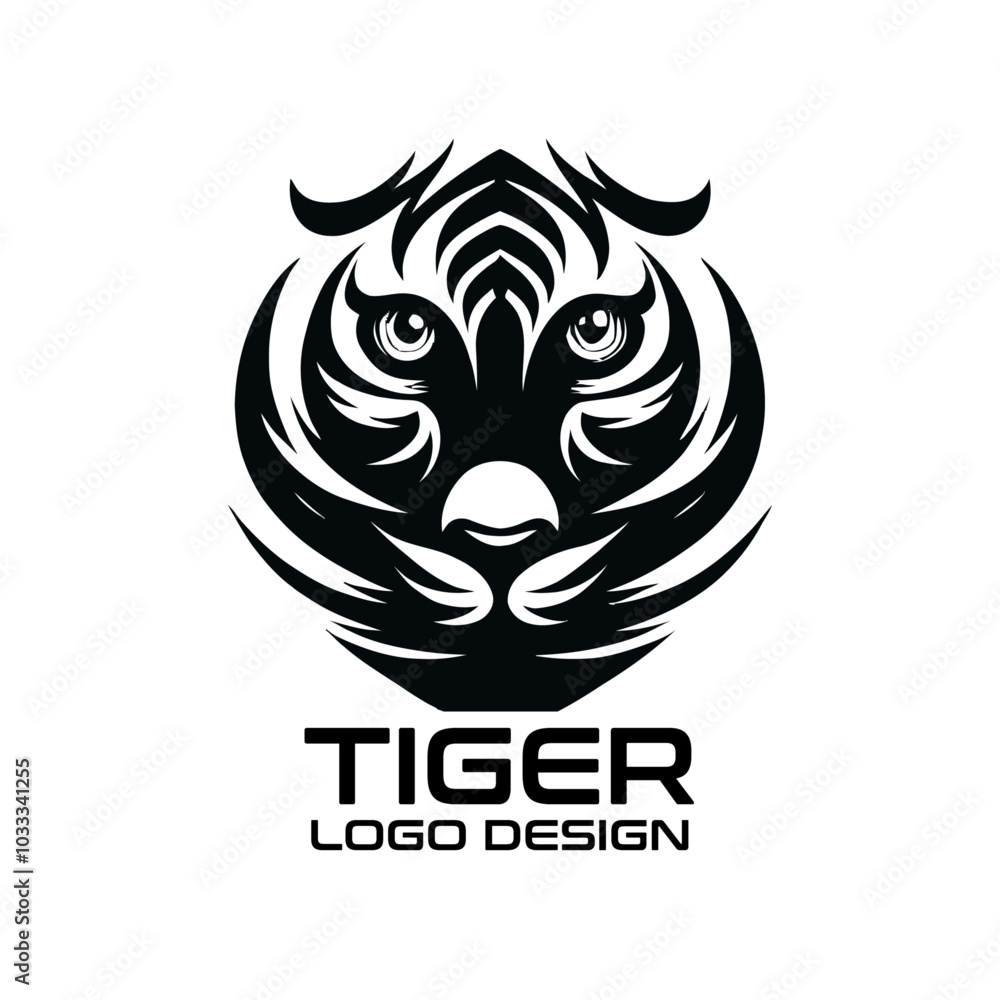 Tiger Vector Logo Design Tiger Vector Logo Design