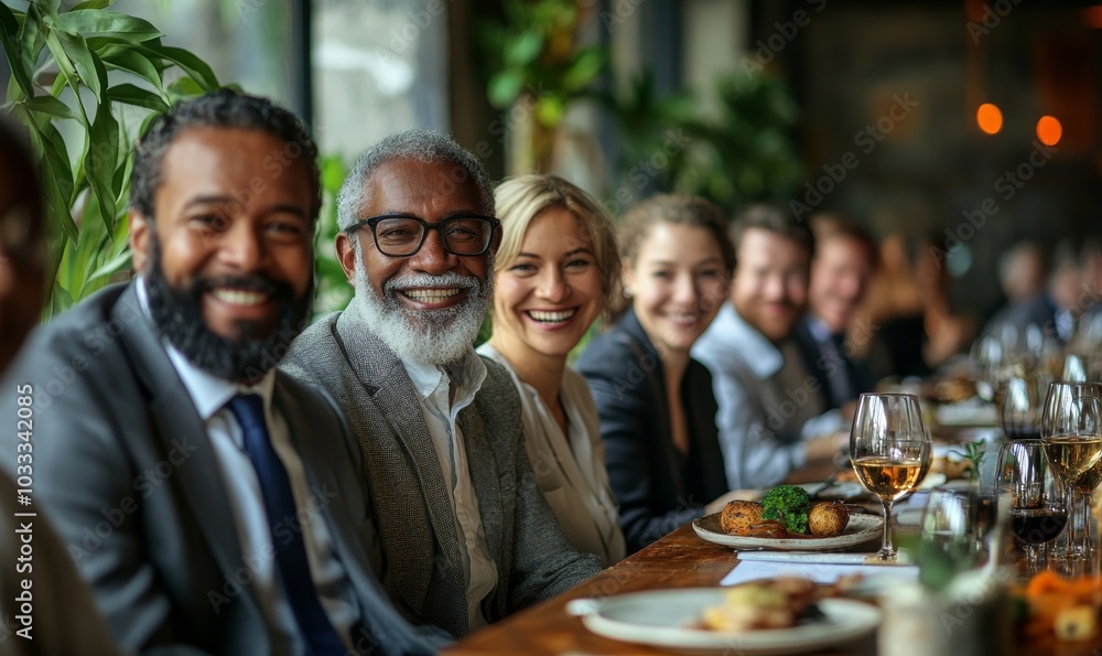 Group of multi ethnic people during business meeting, Generative AI Group of multi ethnic people during business meeting, Generative AI