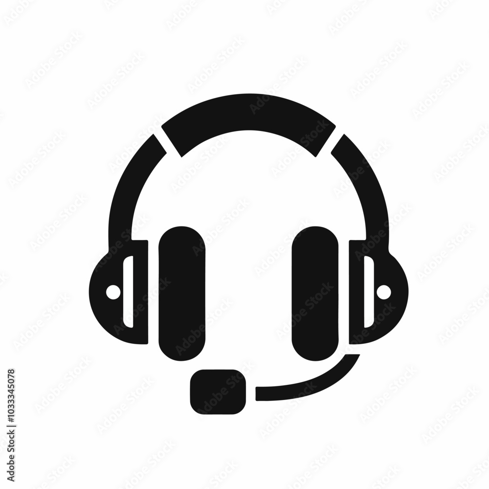 headfone black vector headfone black vector