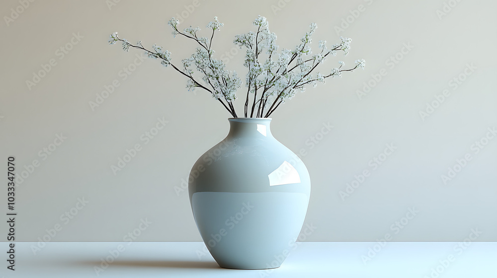 A Simple and Elegant White Ceramic Vase. This Minimalist Design Highlights the Beauty of Simplicity, Perfect for Complementing Modern Interiors and Enhancing Any Space with Timeless Elegance.
A Simple and Elegant White Ceramic Vase. This Minimalist Design Highlights the Beauty of Simplicity, Perfect for Complementing Modern Interiors and Enhancing Any Space with Timeless Elegance.