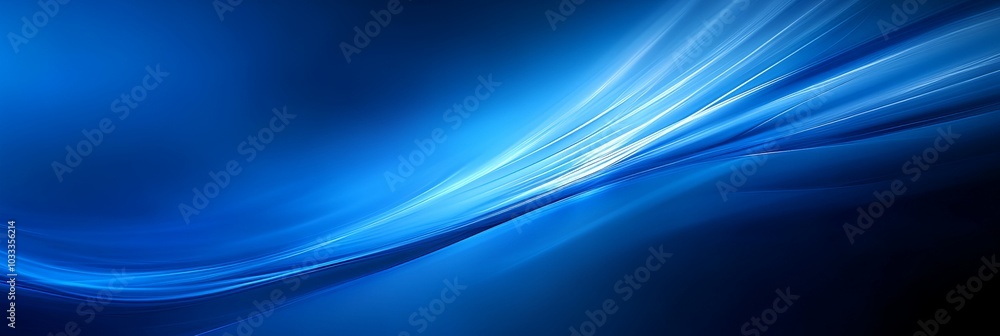 Fototapeta premium a blue background with a curved design