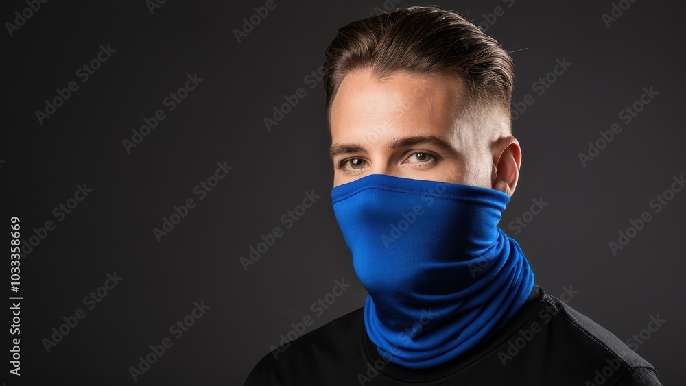 High-quality neck gaiter mockup featuring customizable design for showcasing branding, patterns, or promotional artwork on face coverings. Perfect for product display and marketing High-quality neck gaiter mockup featuring customizable design for showcasing branding, patterns, or promotional artwork on face coverings. Perfect for product display and marketing