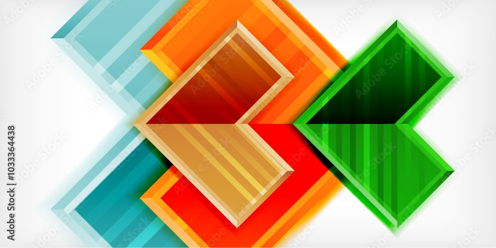 Arrow symbols created with 3d effects and line texture geometric abstract background Arrow symbols created with 3d effects and line texture geometric abstract background