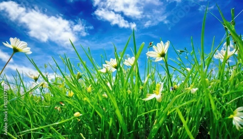 grass and sky
