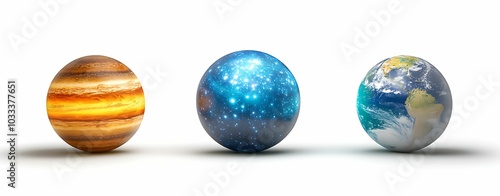 Wallpaper Mural Exploring the wonders of our solar system a visual journey through the planets and their unique features Torontodigital.ca