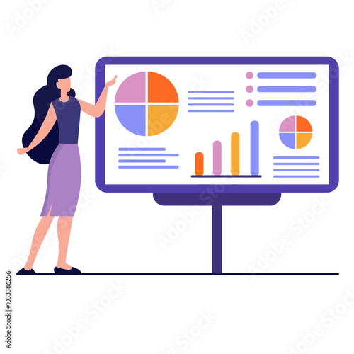 Business Presentation Illustration