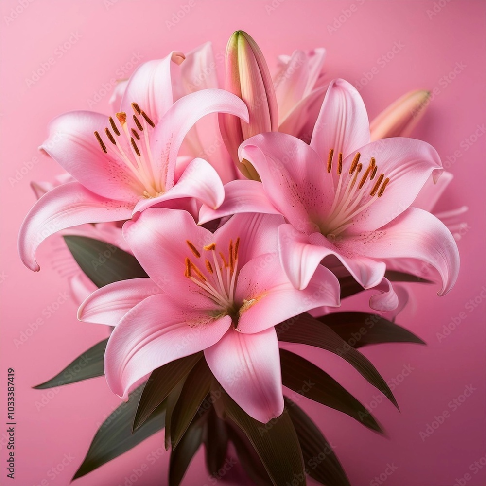 Obraz premium 百合の花