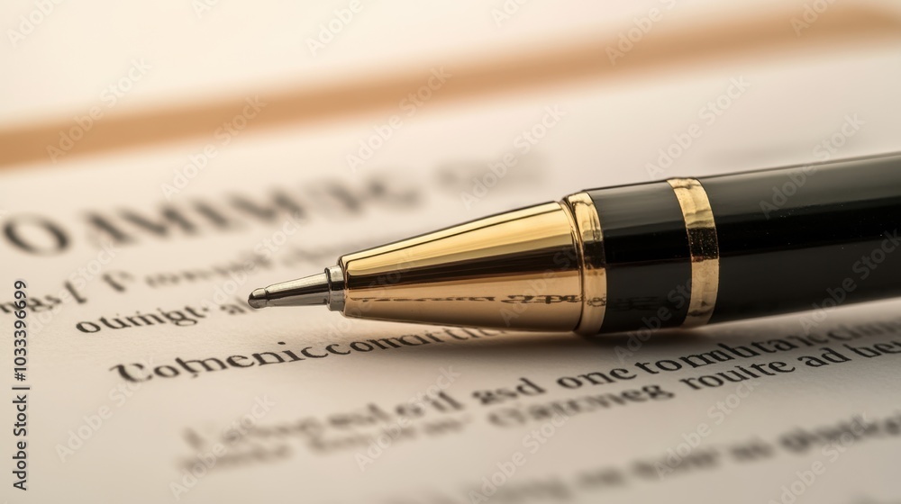 Intense Negotiations: Close-up of Contract Documents with Legal Business Concepts in Action Intense Negotiations: Close-up of Contract Documents with Legal Business Concepts in Action