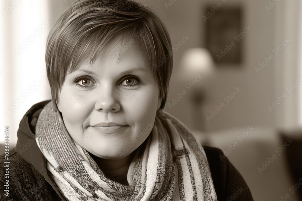 photo portrait of young woman with short hair plus size photo portrait of young woman with short hair plus size