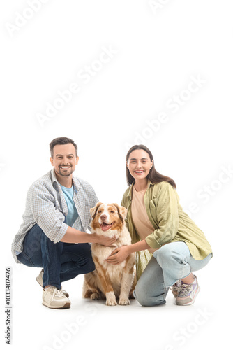 Young couple with Australia...