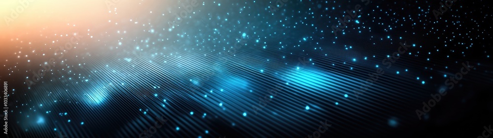 Fototapeta premium Abstract Illustration Featuring Black Background and Colorful Elements for Creative Projects and Modern Design