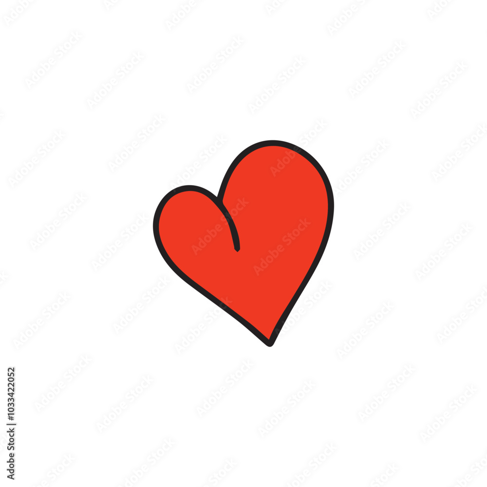 set of popular doodle heart isolated on white background design set of popular doodle heart isolated on white background design