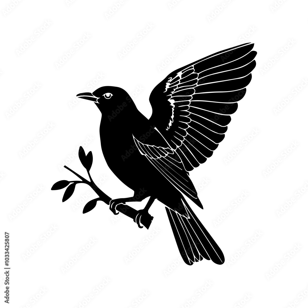 Obraz premium Bird Shadow