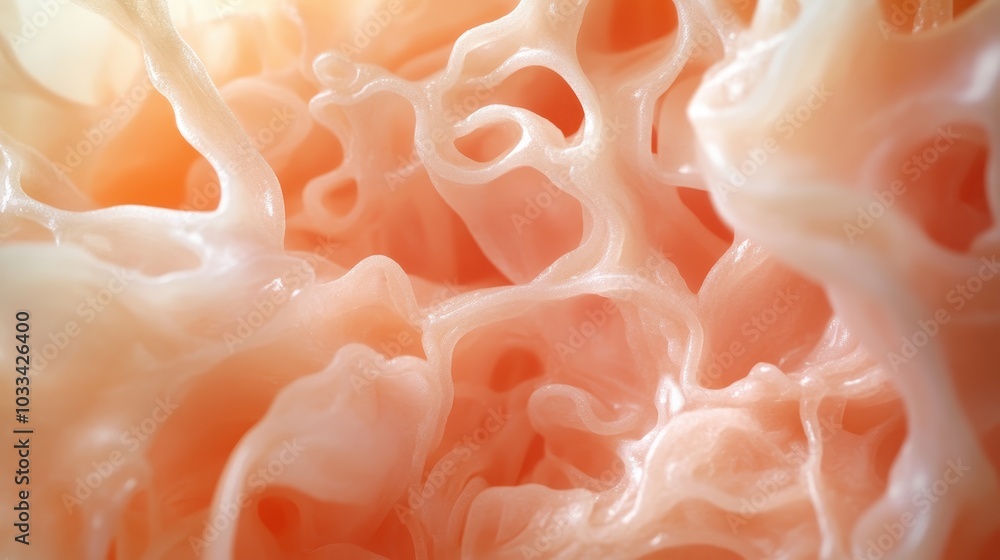 The image is an abstract close-up capturing a softly lit and intricately designed pink surface, creating a visual sensation of texture and artistic depth. The image is an abstract close-up capturing a softly lit and intricately designed pink surface, creating a visual sensation of texture and artistic depth.