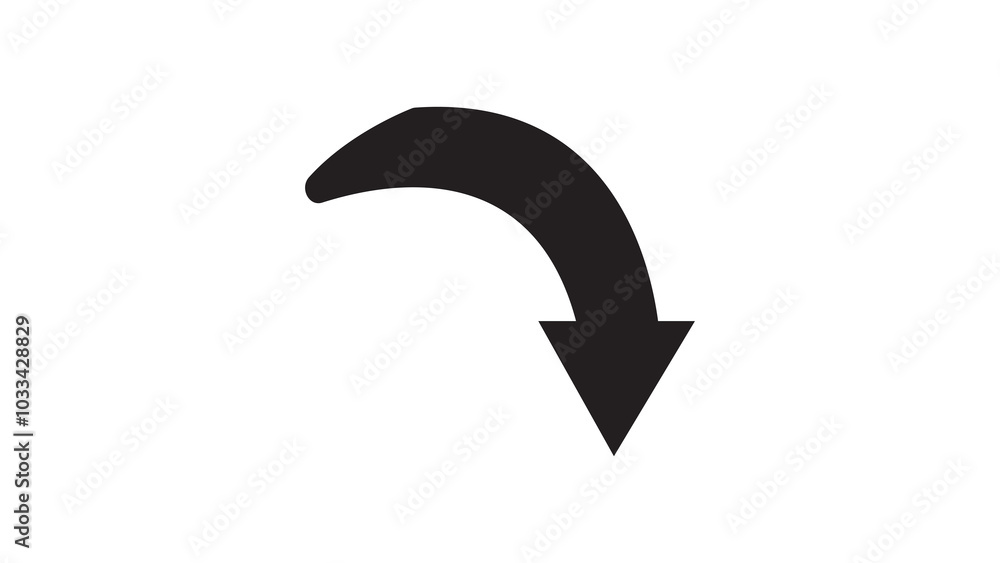 curve arrow icon curve arrow icon