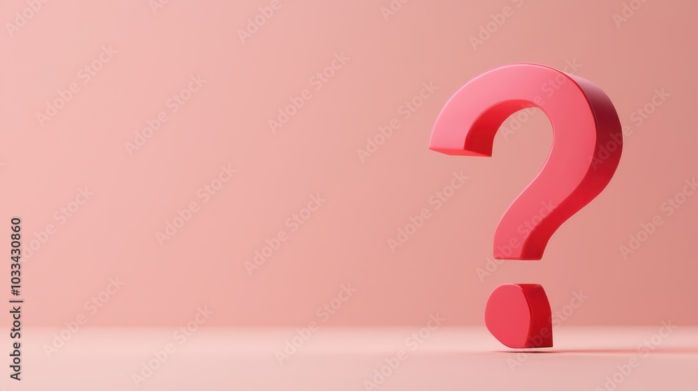Modern UI Design: 3D Illustration of a Large Empty Text Area for a Quiz Question Panel Modern UI Design: 3D Illustration of a Large Empty Text Area for a Quiz Question Panel