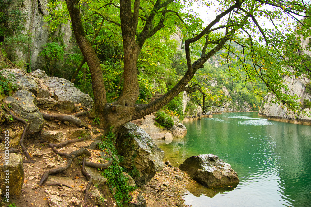 Basses Gorges du Verdon in den Alpes de Haute Provence Basses Gorges du Verdon in den Alpes de Haute Provence