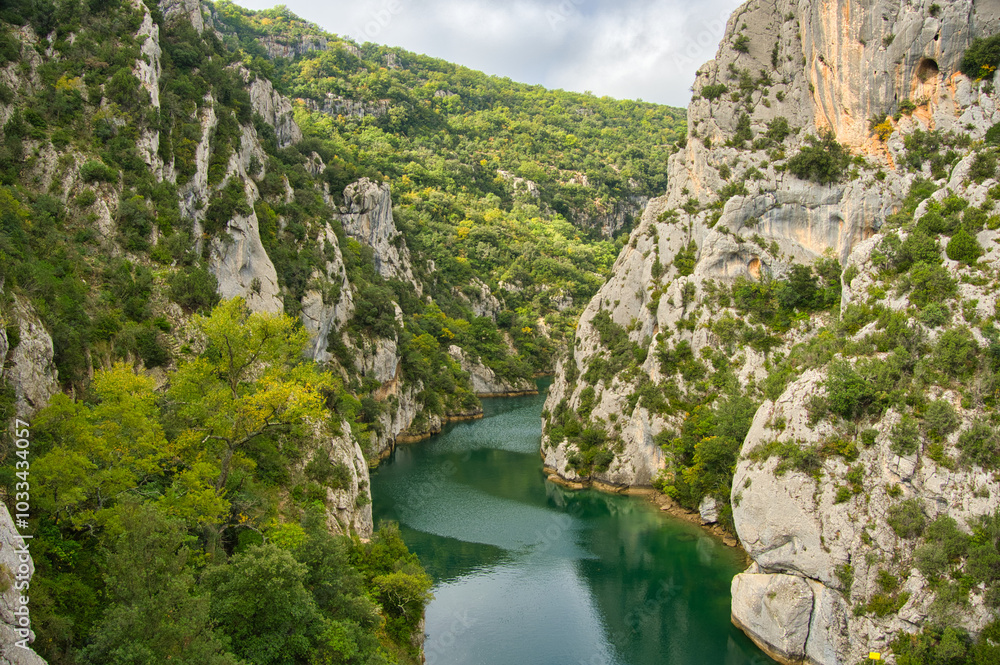 Basses Gorges du Verdon in den Alpes de Haute Provence Basses Gorges du Verdon in den Alpes de Haute Provence