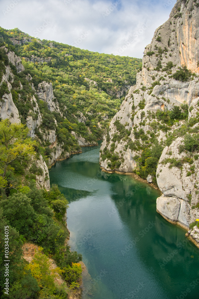 Basses Gorges du Verdon in den Alpes de Haute Provence Basses Gorges du Verdon in den Alpes de Haute Provence