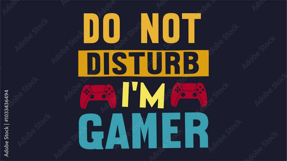 do not disturb, I'm a gamer do not disturb, I'm a gamer