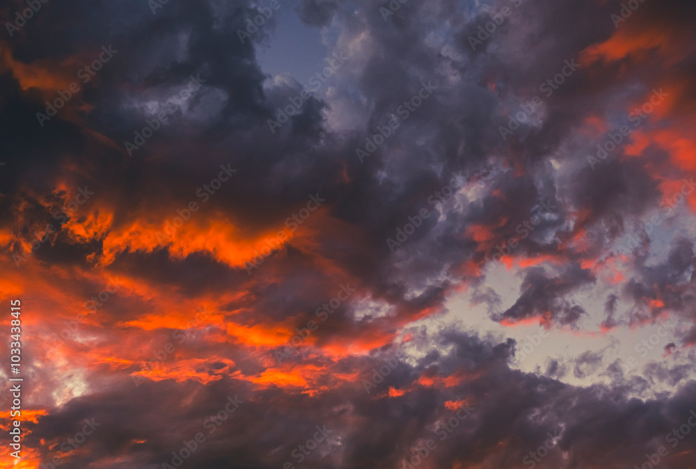 colorful sunset clouds ,summer time colorful sunset clouds ,summer time