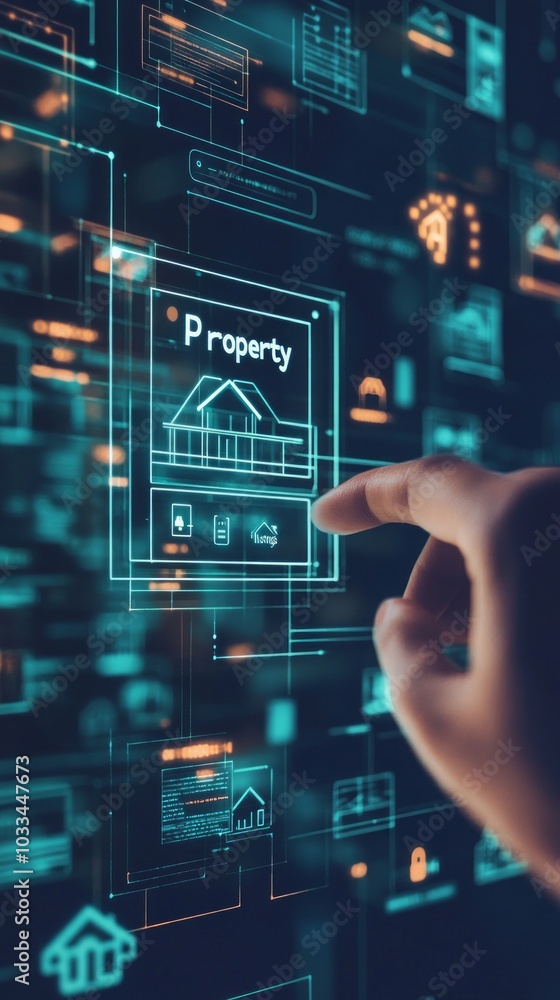 Digital Property Management Interface Digital Property Management Interface